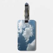 Cloudy Bagagelabel (Achterkant verticaal)