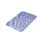 Cloudy Blue Sky Bath Mat (Gekanteld)