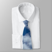 Cloudy blue sky stropdas (Gebonden)