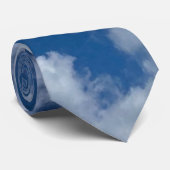 Cloudy blue sky stropdas (Opgerold)