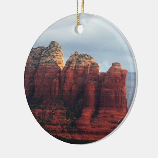 Cloudy Coffee Pot Rock in Sedona Arizona Keramisch Ornament (Links)