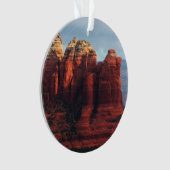 Cloudy Coffee Pot Rock in Sedona Arizona Ornament (voorkant)