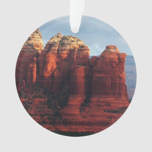 Cloudy Coffee Pot Rock in Sedona Arizona Ornament (voorkant)