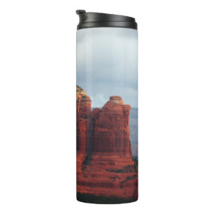 Cloudy Coffee Pot Rock in Sedona Arizona Thermosbeker
