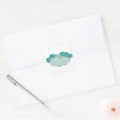 Cloudy Day Weather Tracker Sticker sheet (Envelop)