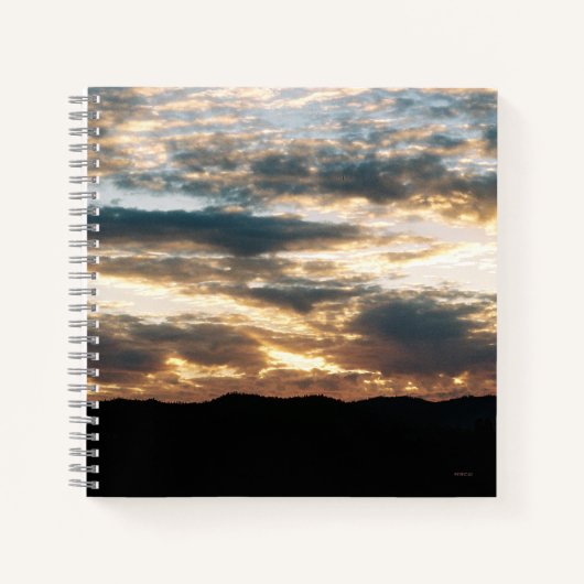 Cloudy Dusk..... Notitieboek (Voorkant)