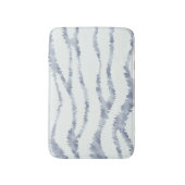 Cloudy Grey Zebra Eraser Scratch Art Badmat (Voorkant Verticaal)