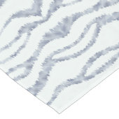 Cloudy Grey Zebra Eraser Scratch Art Korte Tafelloper (Hoek)