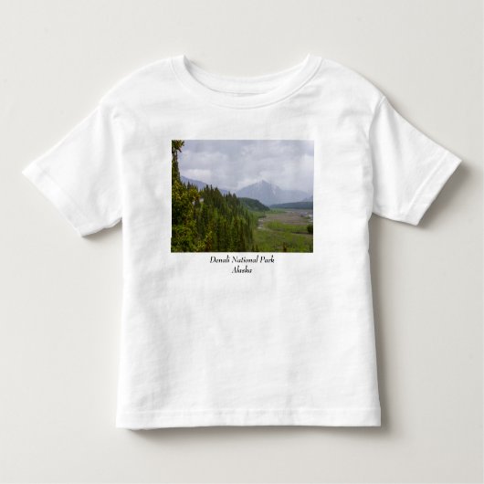 Cloudy in Denali Kinder Shirts (Voorkant)