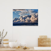 Cloudy Italy Sky - Stormy bijna Poster (Keuken)