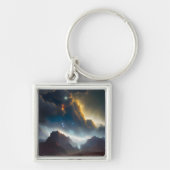 Cloudy Landscape Sleutelhanger (Voorkant)