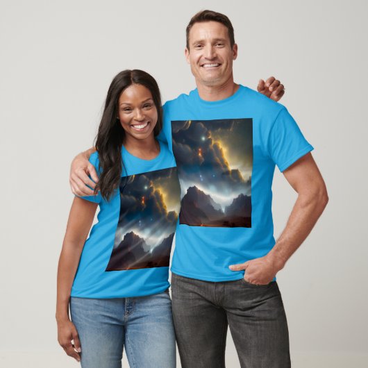 Cloudy Landscape T-shirt (Unisex)