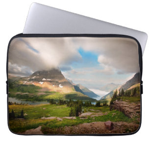 Cloudy Mountains Alpenmeer Laptop Sleeve