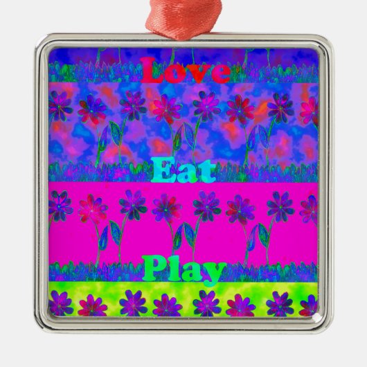 Cloudy Nice Day Better Night.png Metalen Ornament (Voorkant)