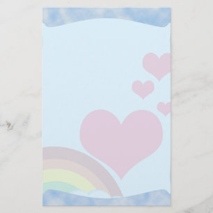 Cloudy Rainbow Briefpapier