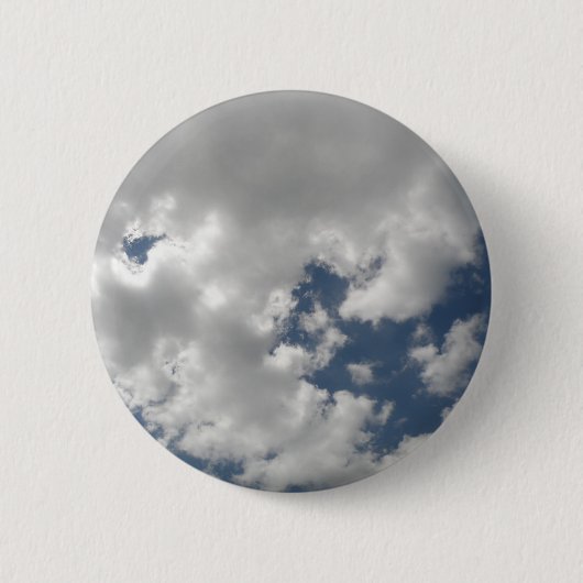 Cloudy Skies-Button Ronde Button 5,7 Cm (Voorkant)