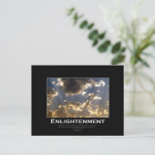 Cloudy Skies Inspirerend Briefkaart (Staand voorkant)