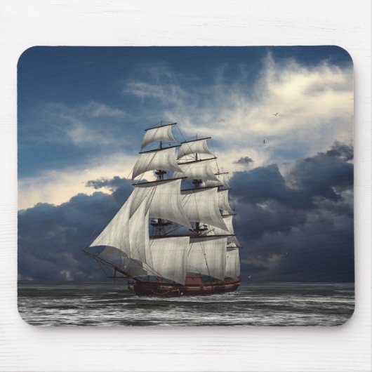 Cloudy Skies Muismat (Voorkant)