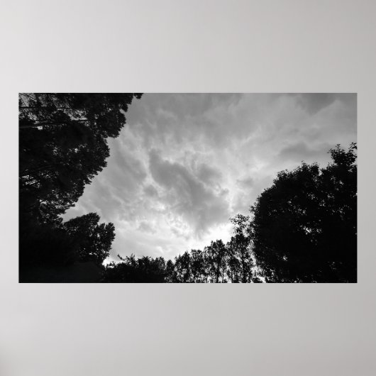 Cloudy Skies, Poster (Voorkant)