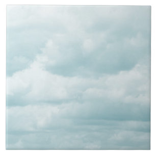 Cloudy sky Ceramic Tegel Tegeltje