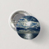 Cloudy Sky in Brighton Seot Ronde Button 3,2 Cm (Voorkant /achterkant)