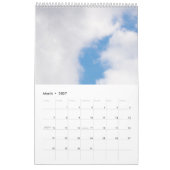 Cloudy sky kalender (Mar 2027)