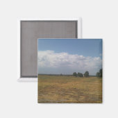 Cloudy Sky Magnet Magneet (Voorkant / Achterkant)