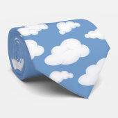 Cloudy Sky Mannen Stropdas (Opgerold)