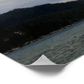 Cloudy Sky op Tahoe Poster (Hoek)