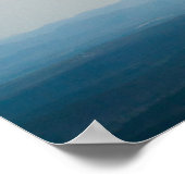 Cloudy Sky over het Ouachita-gebergte, Oklahoma Poster (Hoek)