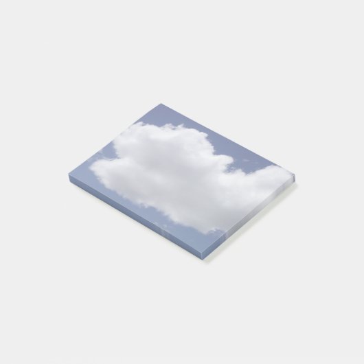 Cloudy Sky Post-it Notes (Schuin)