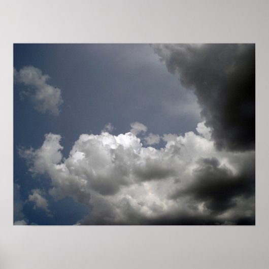 Cloudy Sky Poster (Voorkant)