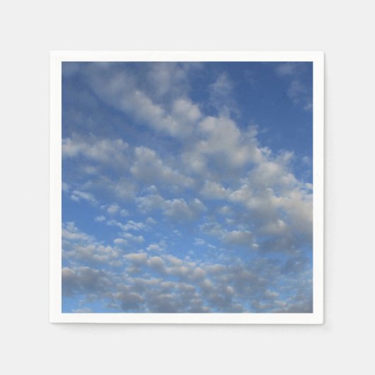 Cloudy sky servet (Voorkant)
