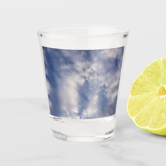Cloudy Sky Shot Glas (Voorkant)