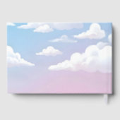 Cloudy Sky Stork Baby Shower Foil (Verso)