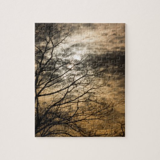Cloudy Sun Scene Legpuzzel (Verticaal)