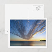 Cloudy Sunset Briefkaart (Voorkant / Achterkant)