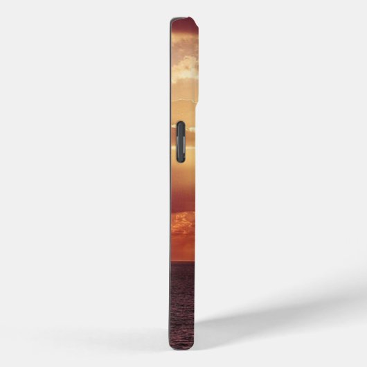 Cloudy Sunset Over Zee Case-Mate iPhone Case (Achterkant / Rechts)