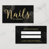 Clouez le noir moderne de salon et le rendez-vous (Devant / Derrière)