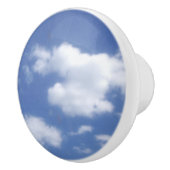 clound round knob keramische knop (Rechts)