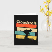 Clouroft New Mexico Retro Ski  Kaart (Gele Bloem)