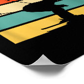 Clouroft New Mexico Retro Ski  Poster (Hoek)