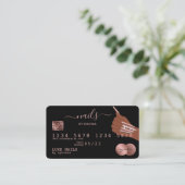 Clous Technicien Carte de crédit Styled Rose Gold  (Debout devant)