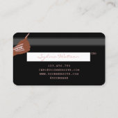 Clous Technicien Carte de crédit Styled Rose Gold  (Dos)