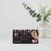 Clous Technicien Carte de crédit Styled Rose Gold (Debout devant)