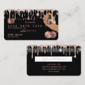 Clous Technicien Carte de crédit Styled Rose Gold (Devant / Derrière)