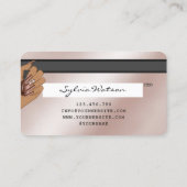 Clous Technicien Carte de crédit Styled Rose Gold  (Dos)