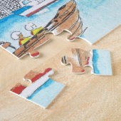 Clovelly, Devon, Angleterre Jigsaw Puzzle (Côté)