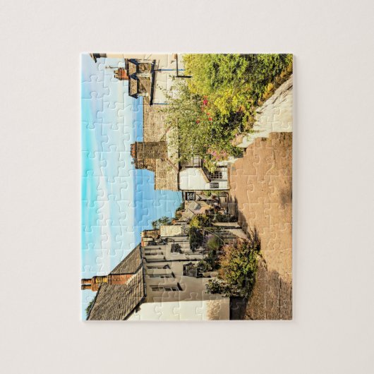 Clovelly, Devon Legpuzzel (Verticaal)