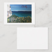 Clovelly Devon  Notitiekaartje (Voorkant / Achterkant)